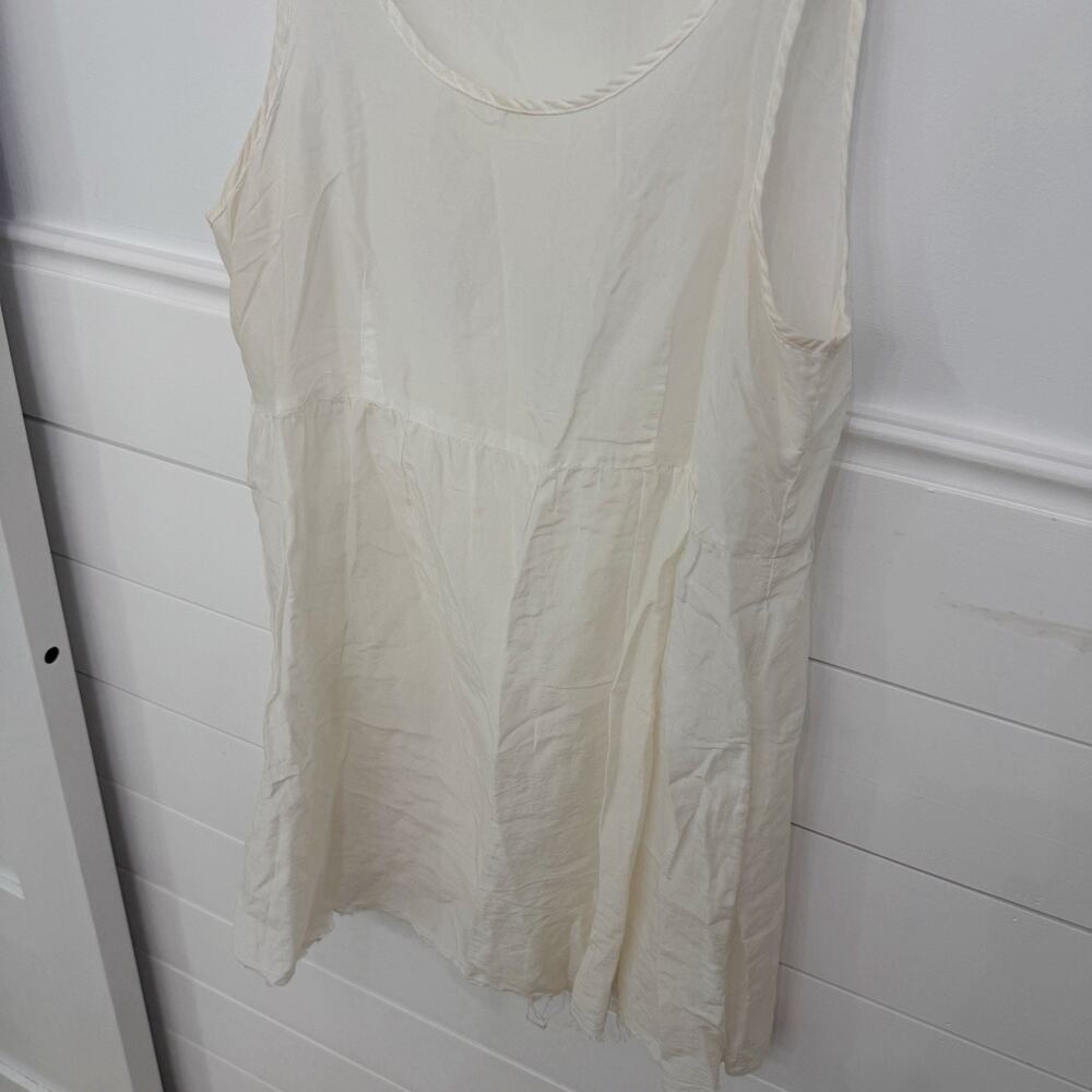 Women’s CP Shades Lot Of Two Tank Tops Black White Silk Blend Size Small S - Picture 9 of 10